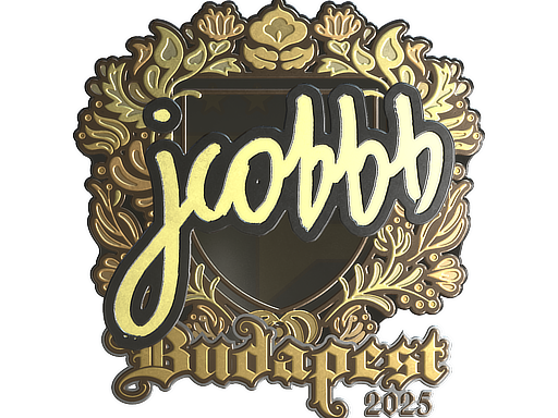 Sticker | jcobbb (Gold) | Budapest 2025 image