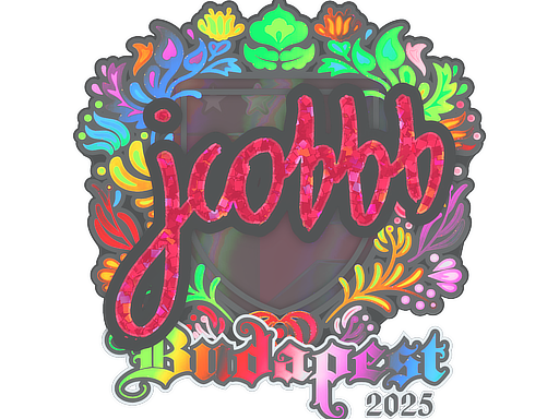 Sticker | jcobbb (Holo) | Budapest 2025 image