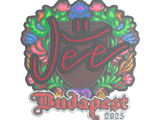 Sticker | Jee (Embroidered) | Budapest 2025 image