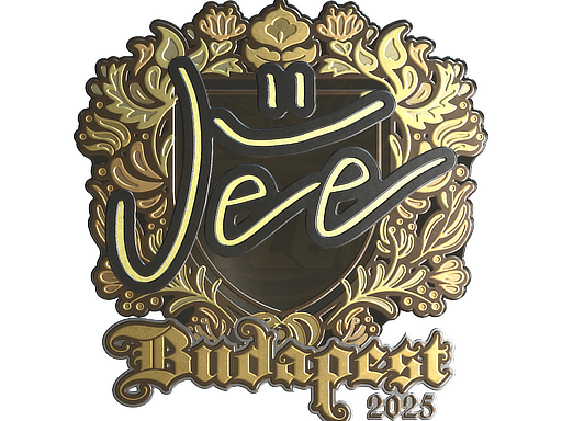 Sticker | Jee (Gold) | Budapest 2025 image