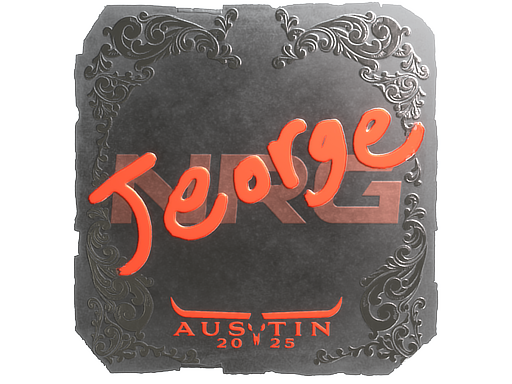 Sticker | jeorge (Foil) | Austin 2025 image