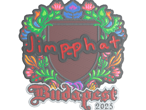 Sticker | Jimpphat (Embroidered) | Budapest 2025 image