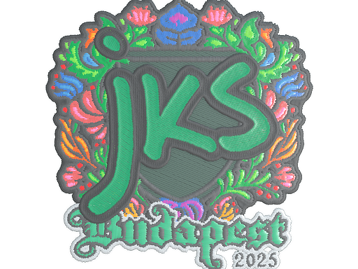 Sticker | jks (Embroidered) | Budapest 2025 image