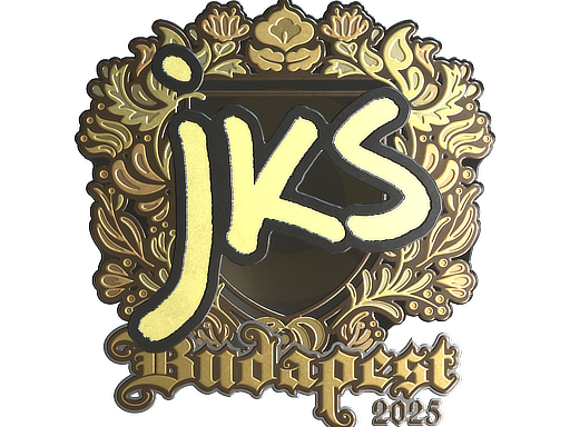 Sticker | jks (Gold) | Budapest 2025 image