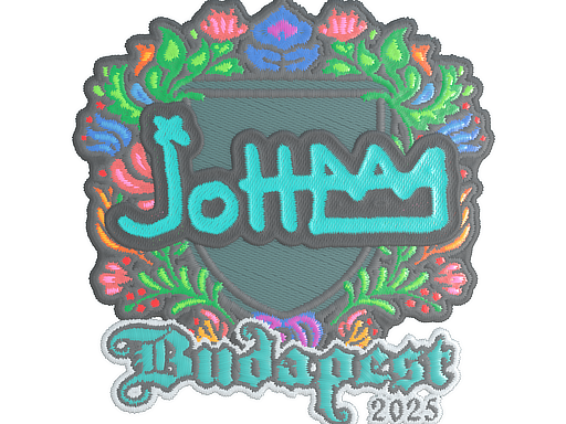 Sticker | jottAAA (Embroidered) | Budapest 2025 image