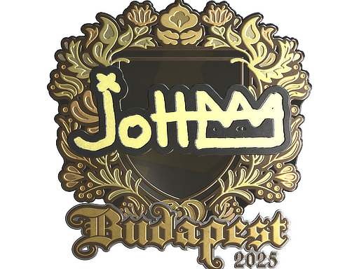 Sticker | jottAAA (Gold) | Budapest 2025 image