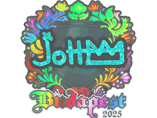 Sticker | jottAAA (Holo) | Budapest 2025 image