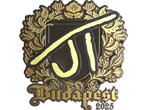 Sticker | JT (Gold) | Budapest 2025 image