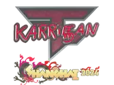Sticker | karrigan (Glitter) | Shanghai 2024 image