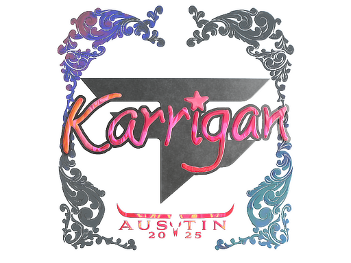Sticker | karrigan (Holo) | Austin 2025 image