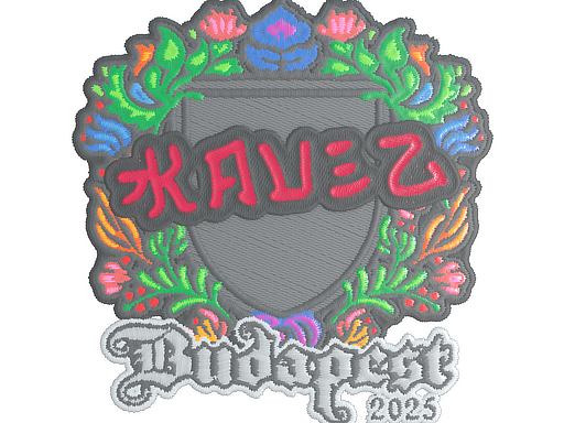 Sticker | kauez (Embroidered) | Budapest 2025 image