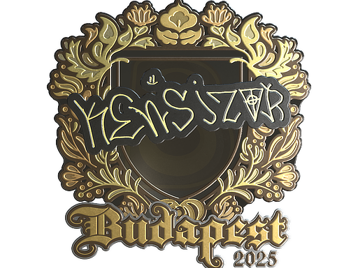 Sticker | kensizor (Gold) | Budapest 2025 image