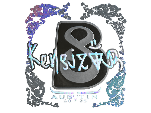 Sticker | kensizor (Holo) | Austin 2025 image