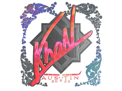 Sticker | khaN (Holo) | Austin 2025 image