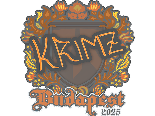 Sticker | KRIMZ | Budapest 2025 image