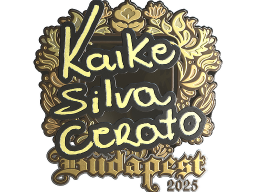 Sticker | KSCERATO (Gold) | Budapest 2025 image