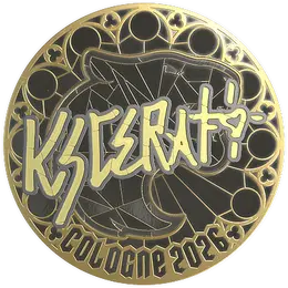 Sticker | KSCERATO (Gold) | Cologne 2026 image