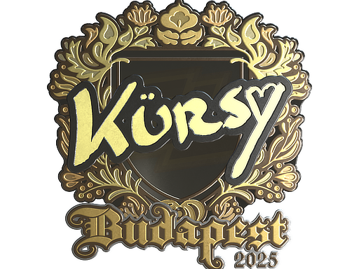 Sticker | Kursy (Gold) | Budapest 2025 image