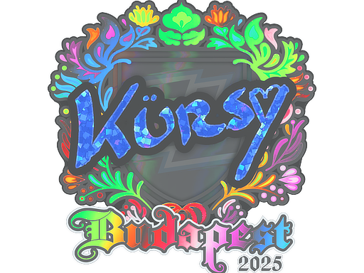 Sticker | Kursy (Holo) | Budapest 2025 image