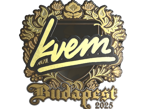 Sticker | Kvem (Gold) | Budapest 2025 image