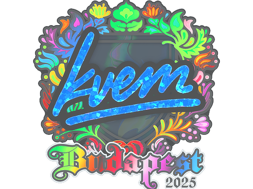 Sticker | Kvem (Holo) | Budapest 2025 image
