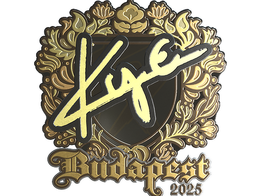 Sticker | kye (Gold) | Budapest 2025 image