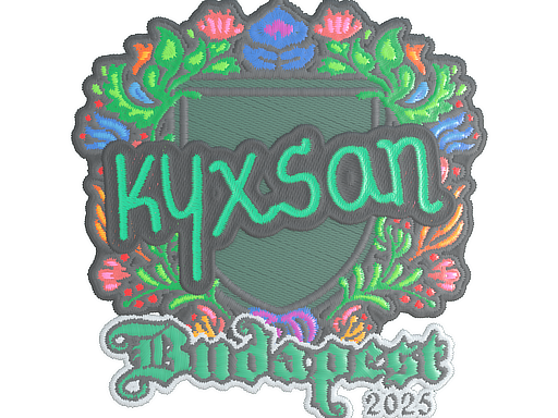 Sticker | kyxsan (Embroidered) | Budapest 2025 image