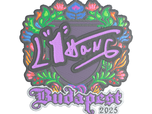 Sticker | L1haNg (Embroidered) | Budapest 2025 image