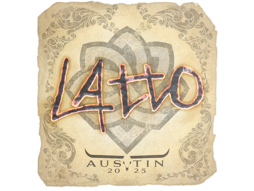 Sticker | latto | Austin 2025 image