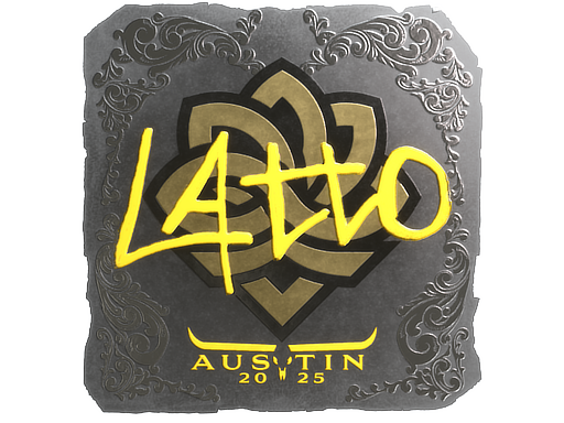 Sticker | latto (Foil) | Austin 2025 image