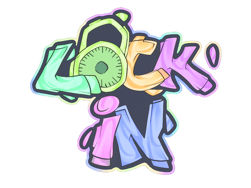 Sticker | Lock In image