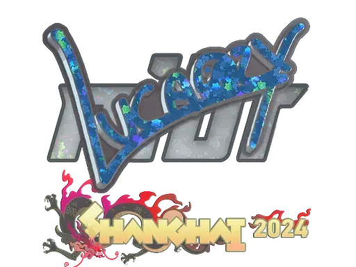 Sticker | Lucaozy (Glitter) | Shanghai 2024