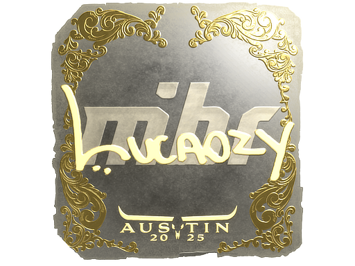 Sticker | Lucaozy (Gold) | Austin 2025 image