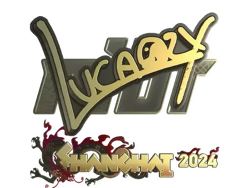 Sticker | Lucaozy (Gold) | Shanghai 2024