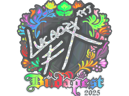 Sticker | Lucaozy (Holo) | Budapest 2025 image