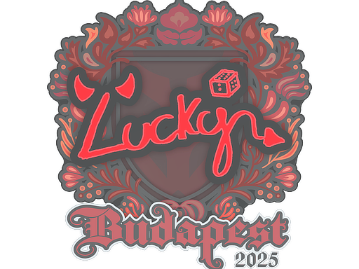 Sticker | Lucky | Budapest 2025 image