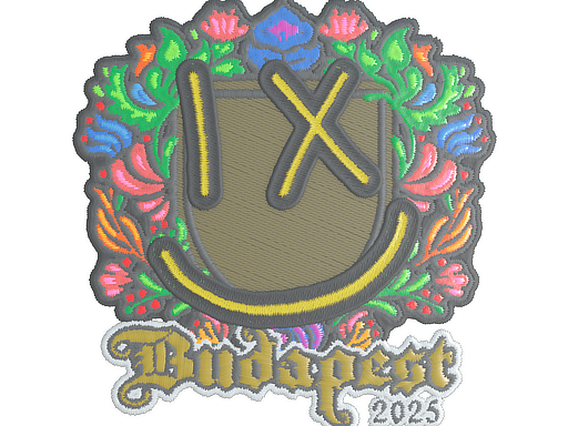 Sticker | lux (Embroidered) | Budapest 2025 image