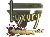 Sticker | lux (Gold) | Shanghai 2024 image