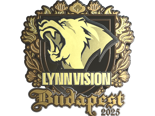 Sticker | Lynn Vision (Gold) | Budapest 2025 image