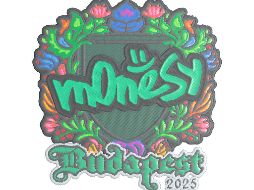 Sticker | m0NESY (Embroidered) | Budapest 2025 image