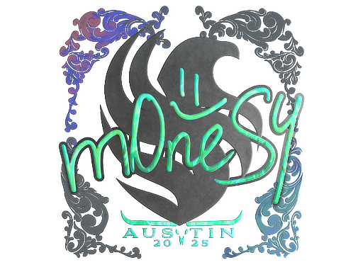 Sticker | m0NESY (Holo) | Austin 2025 image