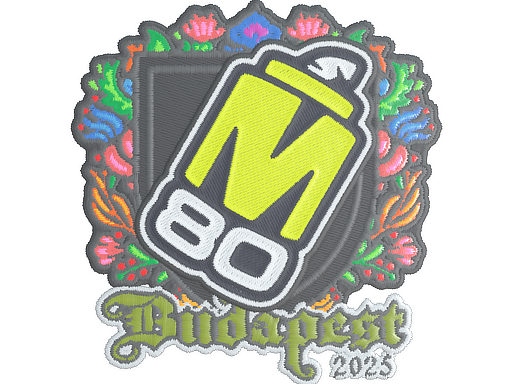 Sticker | M80 (Embroidered) | Budapest 2025 image