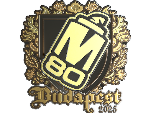 Sticker | M80 (Gold) | Budapest 2025 image