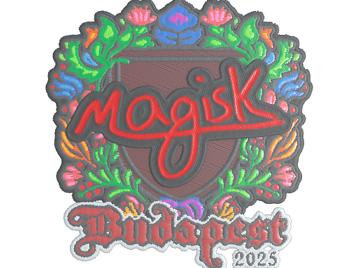 Sticker | Magisk (Embroidered) | Budapest 2025 image