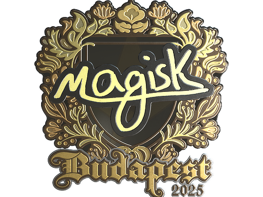 Sticker | Magisk (Gold) | Budapest 2025 image