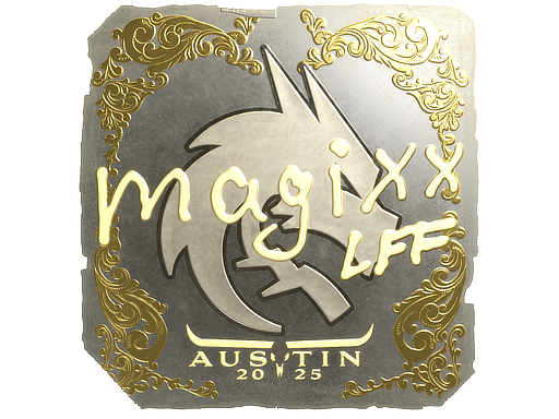Sticker | magixx (Gold) | Austin 2025 image