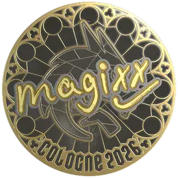 Sticker | magixx (Gold) | Cologne 2026 image