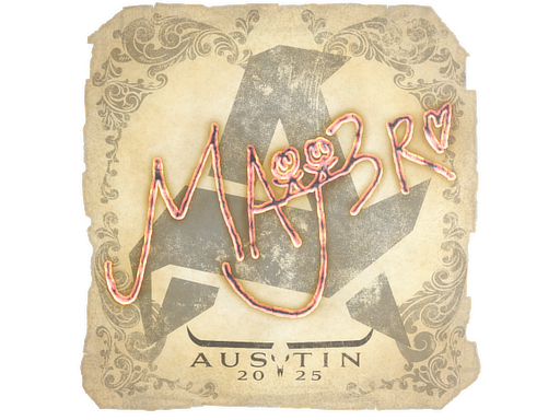 Sticker | MAJ3R | Austin 2025 image