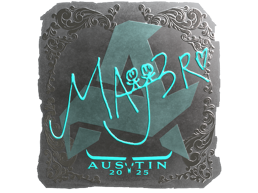 Sticker | MAJ3R (Foil) | Austin 2025 image