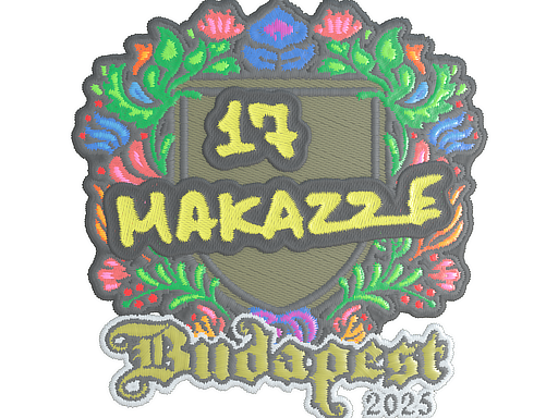 Sticker | makazze (Embroidered) | Budapest 2025 image